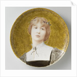 Decorative plate, Théodore Deck by Raphaël Collin