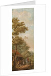 Three wall hangings with a Dutch landscape by Jurriaan Andriessen