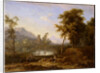 Italian Landscape with turned snapped tree by Nicolaes Piemont