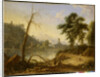 Italian Landscape with muleteer by Nicolaes Piemont