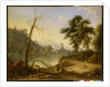 Italian Landscape with muleteer by Nicolaes Piemont