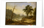 Italian Landscape with muleteer by Nicolaes Piemont