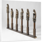Balustrade from Rolzaal in the Court of Holland in The Hague (monkeys), The Netherlands, Joost Janszoon by Jan de Paep