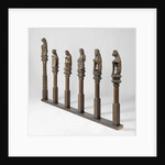 Balustrade from Rolzaal in the Court of Holland in The Hague (monkeys), The Netherlands, Joost Janszoon by Jan de Paep