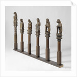 Balustrade from Rolzaal in the Court of Holland in The Hague (monkeys), The Netherlands, Joost Janszoon by Jan de Paep