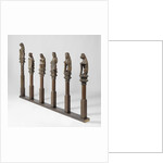 Balustrade from Rolzaal in the Court of Holland in The Hague (monkeys), The Netherlands, Joost Janszoon by Jan de Paep