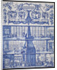 Tile panel with the tile and pottery factory in Bolsward by Anonymous