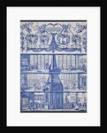 Tile panel with the tile and pottery factory in Bolsward by Anonymous