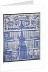 Tile panel with the tile and pottery factory in Bolsward by Anonymous