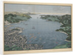 Nagasaki Harbour, Japan by Kawahara Keiga