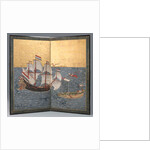 Japanese screen by Genkei-school Nagasaki