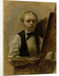 Self-Portrait in Front of the Easel by Albert Neuhuys