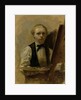 Self-Portrait in Front of the Easel by Albert Neuhuys