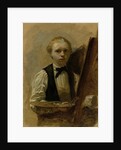 Self-Portrait in Front of the Easel by Albert Neuhuys