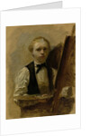 Self-Portrait in Front of the Easel by Albert Neuhuys
