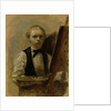Self-Portrait in Front of the Easel by Albert Neuhuys