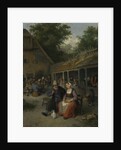Peasant Inn by Cornelis Dusart