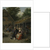 Peasant Inn by Cornelis Dusart