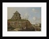 Town Rampart with Gunpowder-Magazine, Carel Jacobus Behr by Gijsbertus Craeyvanger