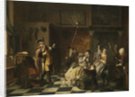 Thus the old sing, squeaks the boy (Parricides) (Children follow the example of their parents) by David Bles