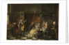 Thus the old sing, squeaks the boy (Parricides) (Children follow the example of their parents) by David Bles
