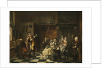 Thus the old sing, squeaks the boy (Parricides) (Children follow the example of their parents) by David Bles