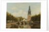 The Torensluis Bridge with the Tower called Jan Roodenpoortstoren in Amsterdam, The Netherlands by Hendrik Gerrit ten Cate