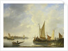 View of Dordrecht from Papendrecht, The Netherlands by Christiaan Lodewijk Willem Dreibholtz