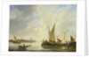 View of Dordrecht from Papendrecht, The Netherlands by Christiaan Lodewijk Willem Dreibholtz