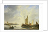 View of Dordrecht from Papendrecht, The Netherlands by Christiaan Lodewijk Willem Dreibholtz