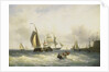 Anchorage at Bremerhaven, Germany by Willem Gruyter Jr