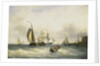 Anchorage at Bremerhaven, Germany by Willem Gruyter Jr