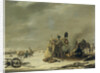 Bivouac at Molodetschno during the Night of the 3rd to 4th of December 1812, episode from Napoleon's Retreat from Russia by Johannes Hari I