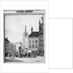 Market Day in Courtrai, Kortrijk Belgium by Jan Baptiste De Jonghe