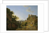 The Gulf of Naples with the Island of Ischia in the Distance, Italy by Josephus Augustus Knip