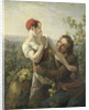 The Amorous Vineyard Laborer by Peter Paul Joseph Noël