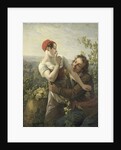 The Amorous Vineyard Laborer by Peter Paul Joseph Noël