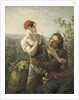 The Amorous Vineyard Laborer by Peter Paul Joseph Noël