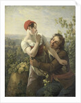 The Amorous Vineyard Laborer by Peter Paul Joseph Noël