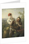 The Amorous Vineyard Laborer by Peter Paul Joseph Noël