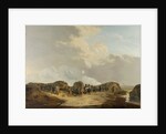 The Casemates outside of Naarden during the Siege, April 1814, The Netherlands by Pieter Gerardus van Os