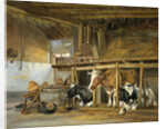 Cows in a Stable by Jan van Ravenswaay