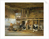 Cows in a Stable by Jan van Ravenswaay