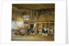 Cows in a Stable by Jan van Ravenswaay
