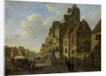 View in Dordrecht, The Netherlands, Johannes Schoenmakers by Johannes Christiaan Schotel