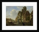 View in Dordrecht, The Netherlands, Johannes Schoenmakers by Johannes Christiaan Schotel