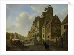 View in Dordrecht, The Netherlands, Johannes Schoenmakers by Johannes Christiaan Schotel
