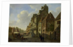 View in Dordrecht, The Netherlands, Johannes Schoenmakers by Johannes Christiaan Schotel