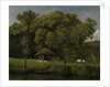 A Barn on the Bank of a Stream in Gelderland, The Netherlands by Wouter Johannes van Troostwijk