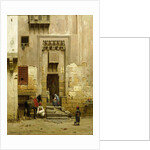 Courtyard of a house in Cairo, Egypt by Willem de Famars Testas